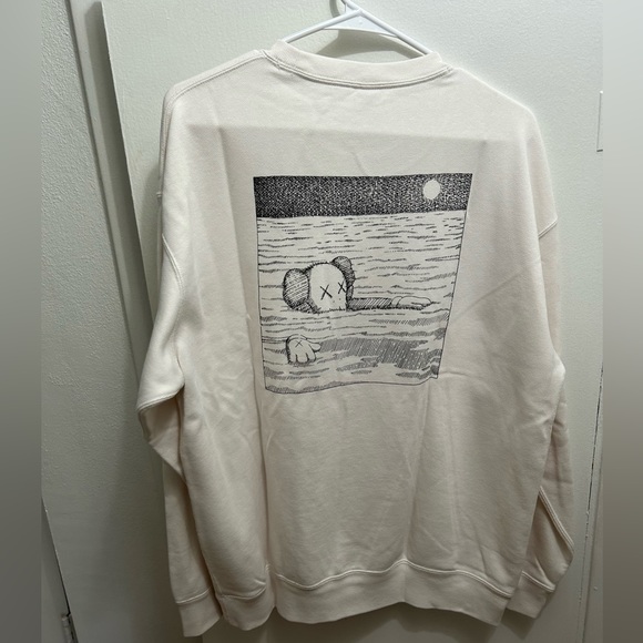 Laws White Sweatshirt Long Sleeve Shirt Size XL - Picture 5 of 9